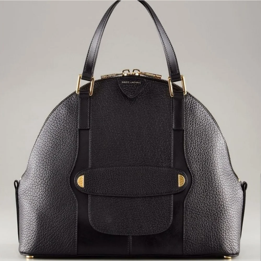 Marc Jacobs The Crosby Bowery Satchel in Midnight Black